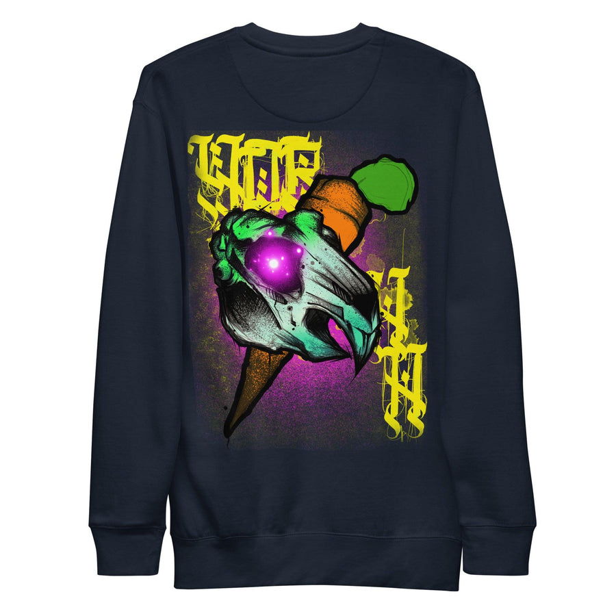 Y.O.R. Rabbit Skull Sweatshirt - vandllz.com